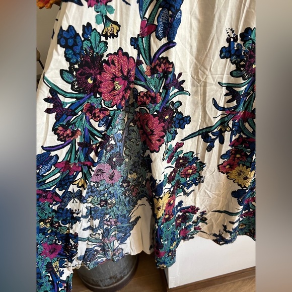 Free People Through The Vine Printed Maxi Dress - Picture 3 of 10